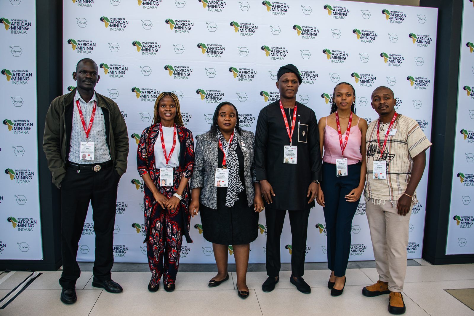 The 2025 winners of the inaugural Community Voices Competition at Mining Indaba
